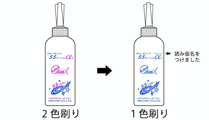 アルファワン200ｍLのパッケージデザイン変更